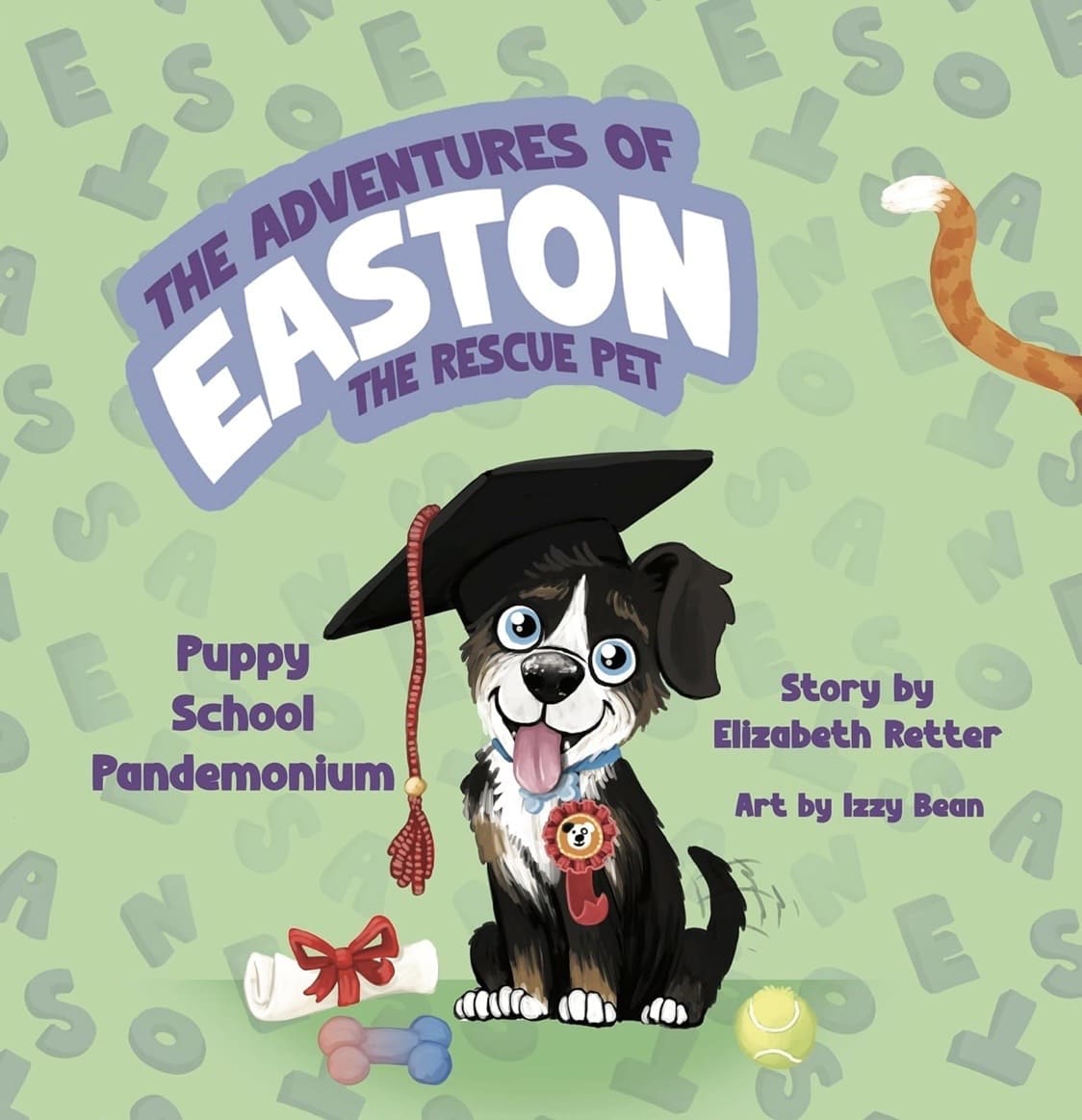 A fun book about a sometimes mischievous dog who just needs a little training.